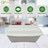 Greenwich Packaging Premium Bagasse Clamshell Box 5x7 inch - Pack of 50