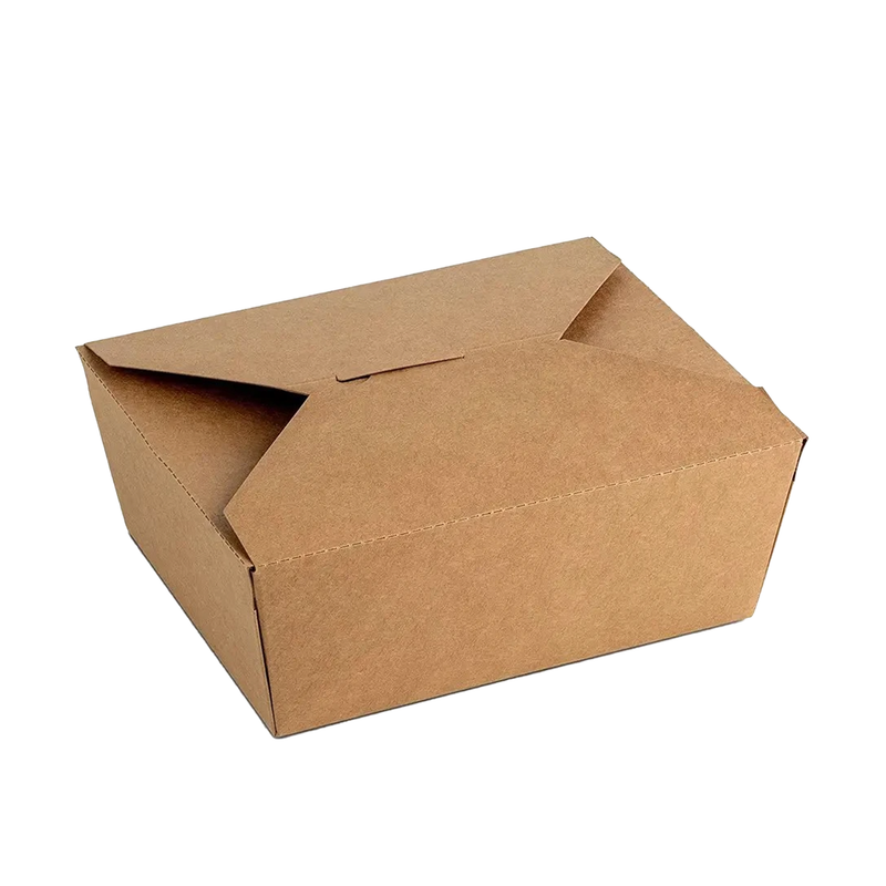 Virgin Kraft Takeaway Box (Pack of 50) 1080 ml