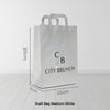 Large Paper Bag - Brown Kraft / White Kraft